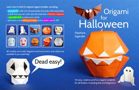 Halloween Origami is a Fun Way to Fold - Our Daily Craft