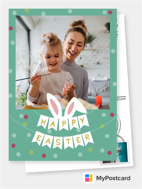 Happy Easter Frohe Ostern 🐰🐤🎁 Echte Postkarten Online Versenden