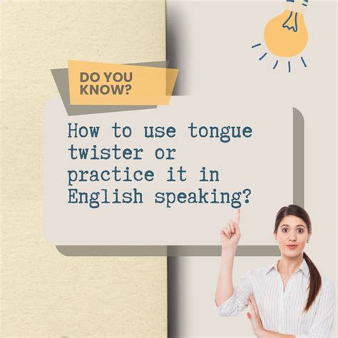 How To Use Tongue Twister Or Practice It In English Speaking Rephy