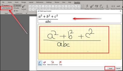 How To Insert Equations In Ms Word Easy And Quick Guide