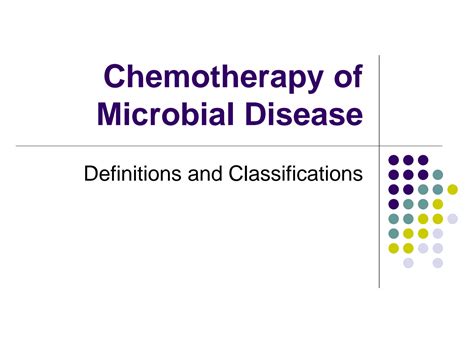 Solution Chemotherapy Of Microbial Disease Studypool