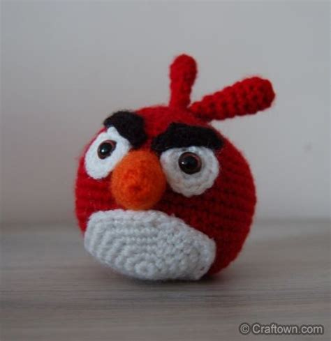 Free Crochet Pattern Angry Birds Toys Crochet Patterns Bird