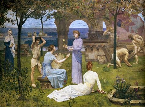 Puvis De Chavannes Pierre Inter Artes Et Naturam 3 Det Flickr