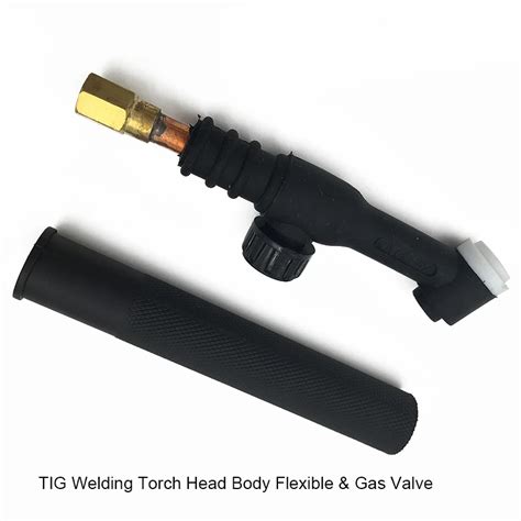 Wp Fv Sr Fv Tig Welding Torch Head Body Flexible Gas Valve Control