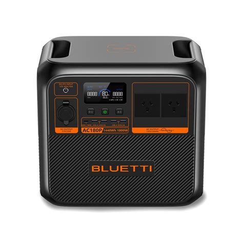 Bluetti Ac180p 1800w Portable Power Station