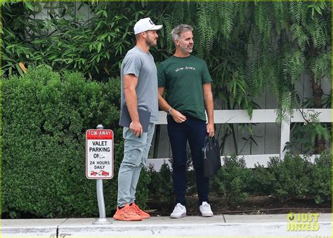 Colton Underwood Husband Jordan C Brown Grab Lunch In WeHo After