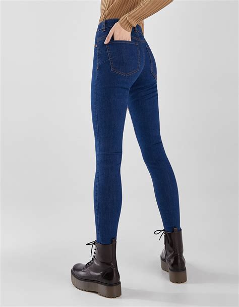 Venta Pantalones Vaqueros Bershka Mujer 2019 En Stock