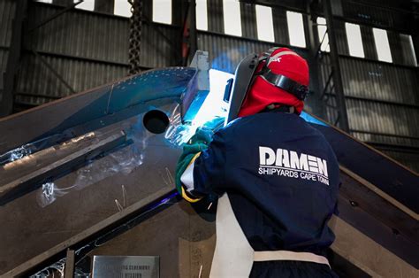 Damen Shipyards Cape Town Lays Keel For Second Sa Navy Inshore Patrol Vessel Defenceweb