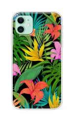 Oyestuff Colorful Flowers Printed Multicolor Silicone Backcover For