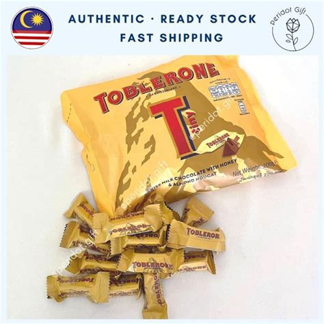 Toblerone Milk Mini 200g Pack Loose Chocolate Pack HALAL Coklat