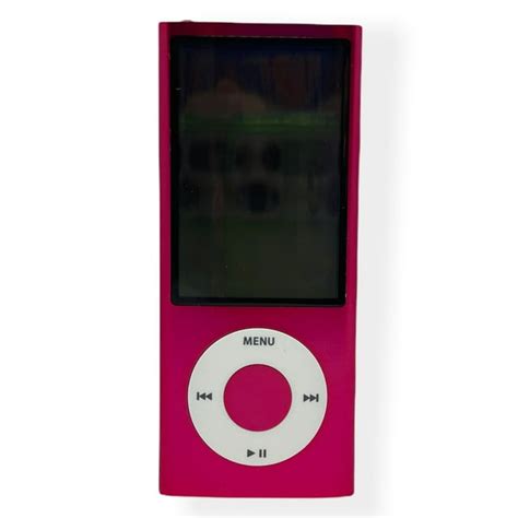 Apple Ipod Nano 5th Gen 16gb Pink Mp3 Audio Video Player Used Excellent