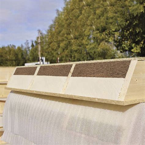 Panneau Isolant En Fibre De Bois Pour Toitures En Pente Usystem Roof