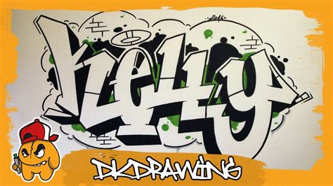 Kelly Name In Graffiti