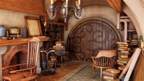 Cozy Clutter Working On A Lived In Hobbit Hole Interior Hobbit House