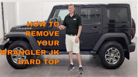 HOW TO REMOVE YOUR JEEP WRANGLER JK HARD TOP REMOVAL STEP BY STEP TAKE