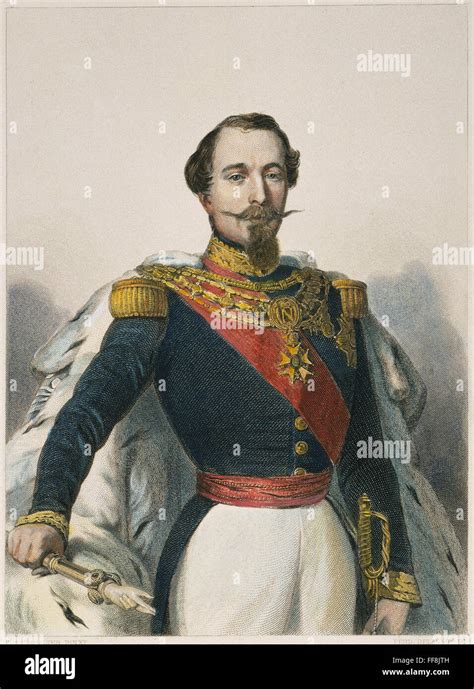 NAPOLEON III 1808 1873 NEmperor Of France 1852 1870 Steel