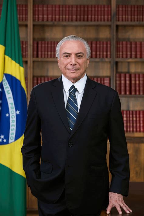 Planalto Divulga Foto Oficial Do Presidente Michel Temer Pol Tica G