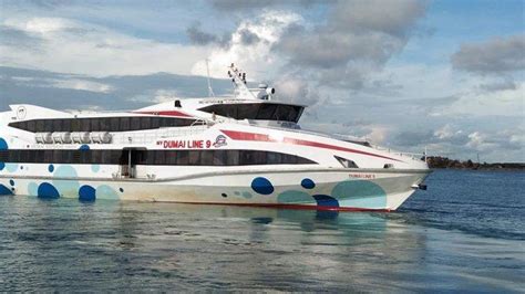 Kecelakaan Laut Kapal MV Dumai Line 9 Dari Batam Tabrak Hutan Bakau Di