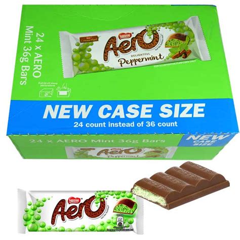 Aero Mint Chocolate Bar 12oz Uk 24ct I Got Your Candy