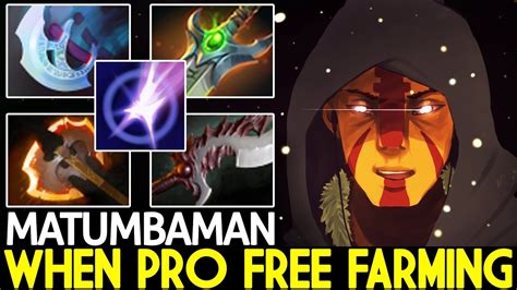 Matumbaman Anti Mage Insane Am Free Farming Top Pro Carry Dota