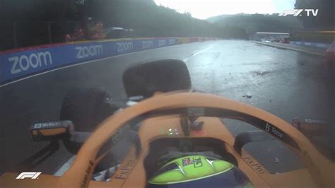 Lando Norris Crash Onboard Rformula1