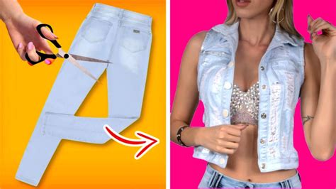 Roupas Diy Projetos Diy Cal A Jeans F Cil Recycling Jeans