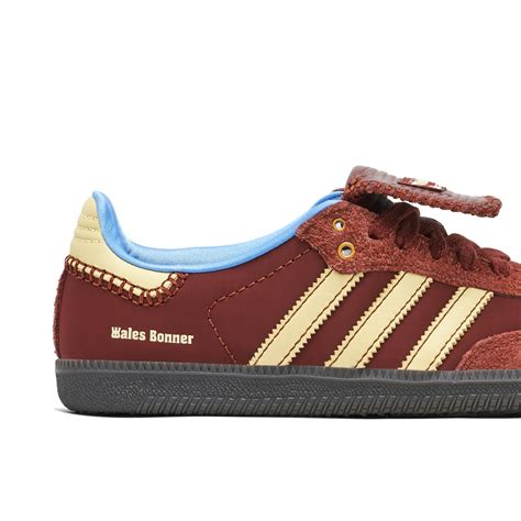 adidas Samba x Wales Bonner Burgundy | IE0579 | Laced