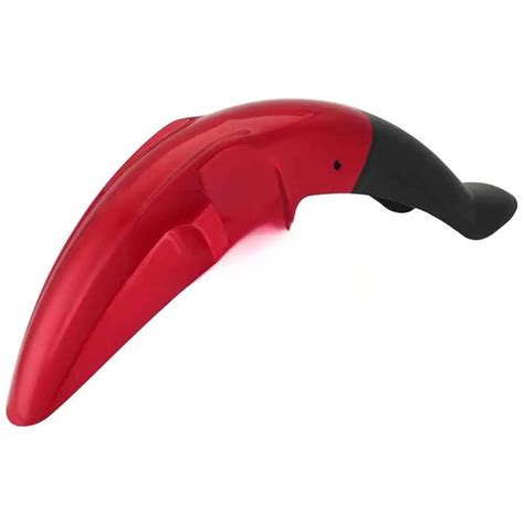 Front Fender Mudguard Bajaj Platina Es Red Indian Bikes Spares