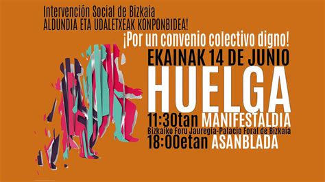 Gizarte Ekintza Borrokan Greba Intervencion Social Bizkaia Huelga