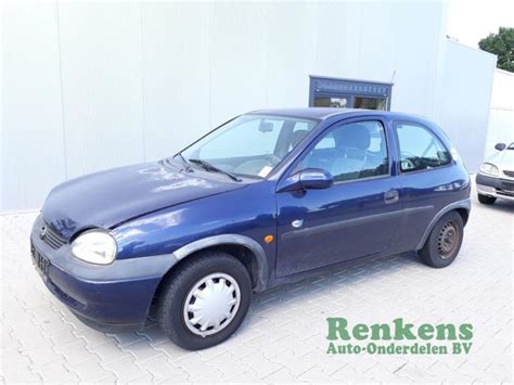 Opel Corsa B I V Sloopvoertuig Blauw