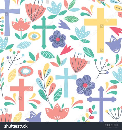 Colorful Crosses Backgrounds