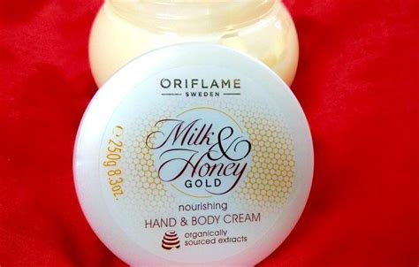 Oriflame Sweden Milk And Honey Gold Nourishing Hand And Body Cream