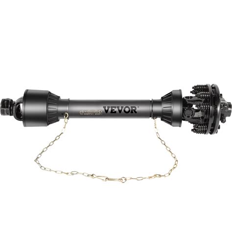 Vevor Pto Shaft 1 38 Pto Drive Shaft 6 Spline Both Ends Pto