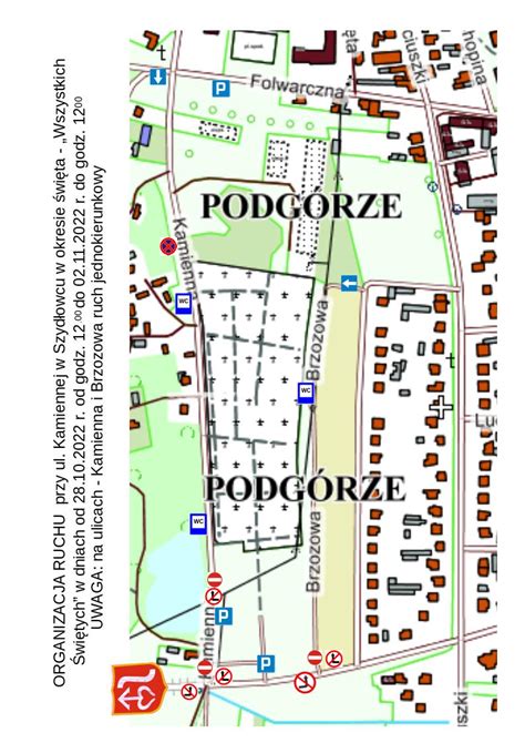 Zmiana organizacji ruchu w Szydłowcu na czas Wszystkich Świętych Nasz