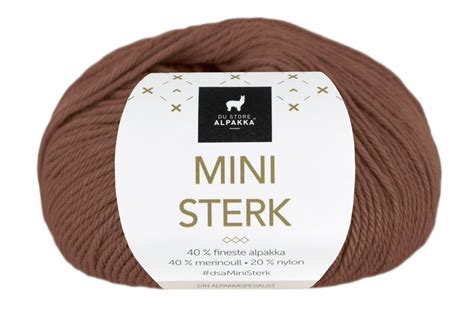 Mini Sterk Garn Fra Du Store Alpakka