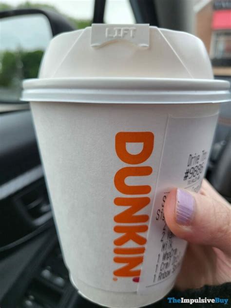 Review Dunkin Vanilla Frosted Donut Signature Latte The Impulsive Buy