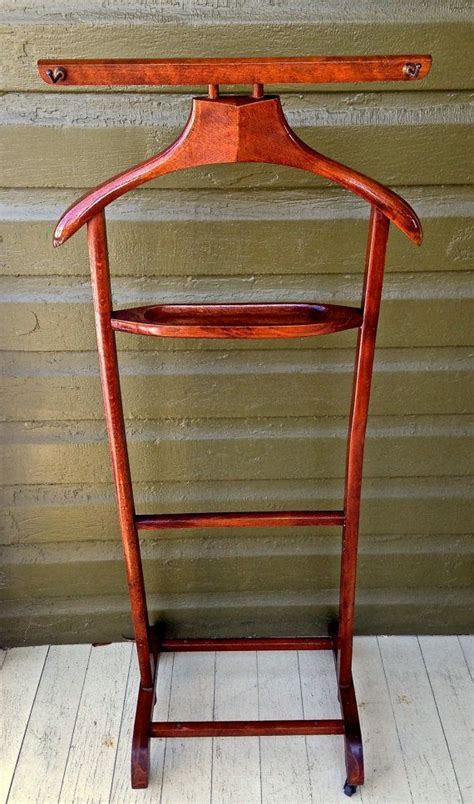 Vintage Mens Valet Butler Stand Mid Century Valet Woodworkingplansmen