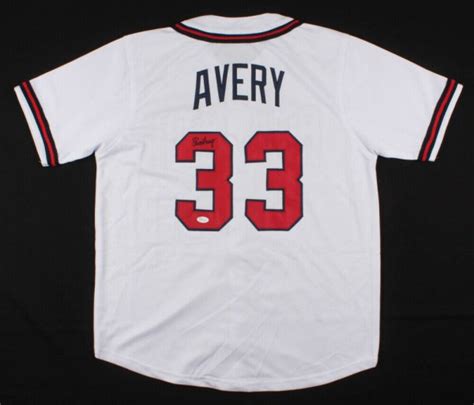 Steve Avery Autographed Memorabilia | Signed Photo, Jersey ...