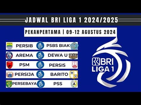 Catatjadwal Liga Pekan Persib Vs Psbs Biak Persebaya