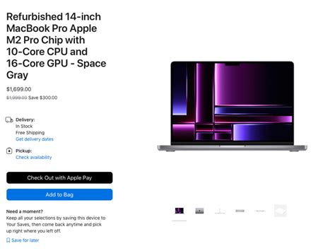 Les Macbook Pro M Pro Et M Max En Approche Sur Le Refurb