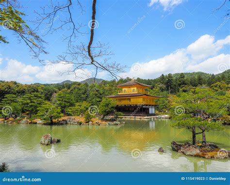 Kinkakuji Temple in the Garden Editorial Stock Photo - Image of building, house: 115419023