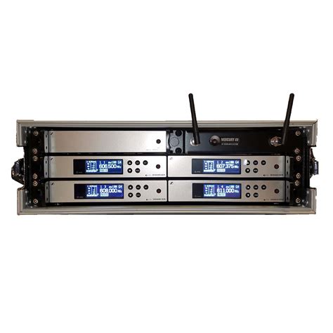 Sennheiser G4 100 Series Value 4 Way Radio Mic Rack