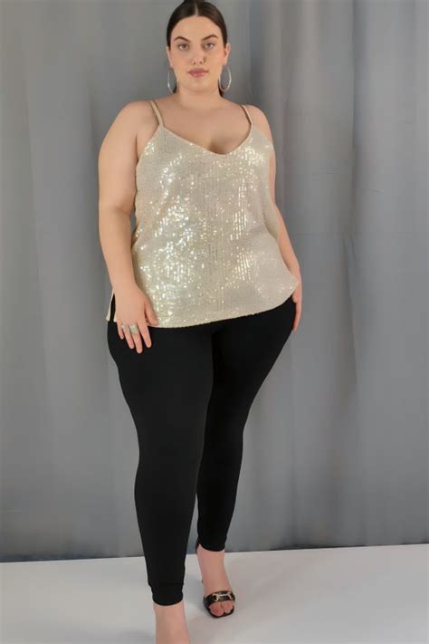 Lingerie μπεζ παγιέτα μπροστά PsX Fashion