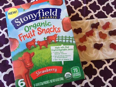 New: Stonyfield Organic Fruit Snacks! | Sweet Greens