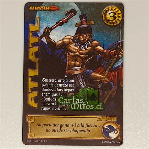 Atlatl Mitos Y Leyendas Liber Dominus Cartas Mitos