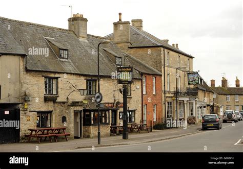 Downton Abbey Filming Locations Bampton Village Stock Photo Alamy