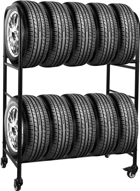 Erotash Tire Rack Tire Rack For Garage Tire Storage Rack Heavy Duty Tire Rack