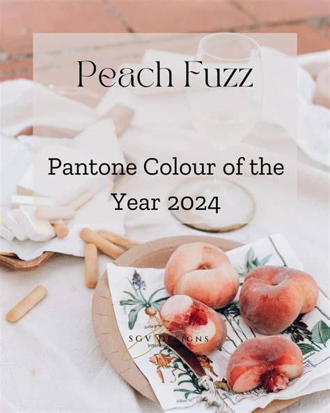 Peach Fuzz Pantones Colour Of The Year 2024