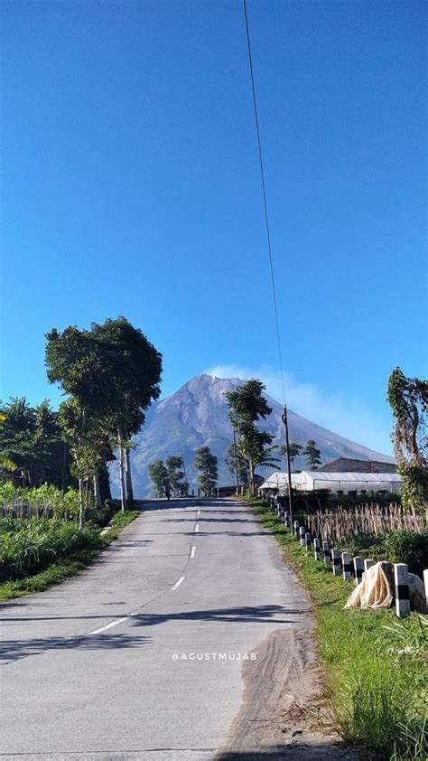 IG Merapi Uncover On Twitter View Gn Merapi Pagi Ini Jl Magelang