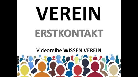 Verein Erstkontakt Wissen Verein Information Zum Verein In